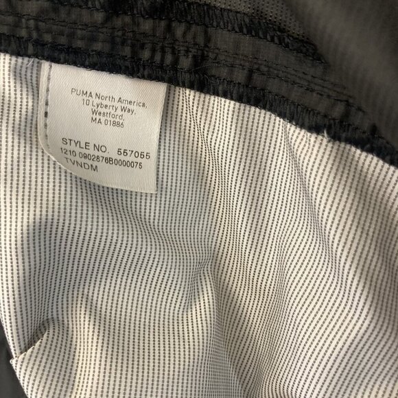 Puma Jacket Mens Size 2XL Black Lightweight Pullover Windbreaker Jacket Logo XXL - Picture 11 of 16